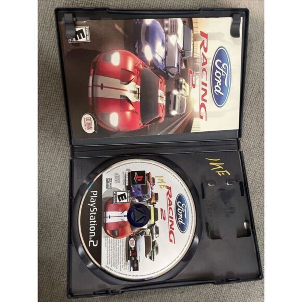 Ford Racing 2 Video Game PS2 OS Blue Good Case Manual Racing Sim - Picture 2 of 4